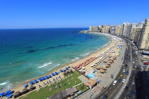 one minute walk from Hilton cornish Sidi Bishr Bahary, landmark.