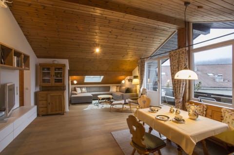 Apartment, 2 Bedrooms, Balcony, Mountain View (Kramerblick) | Living area | Flat-screen TV, DVD player