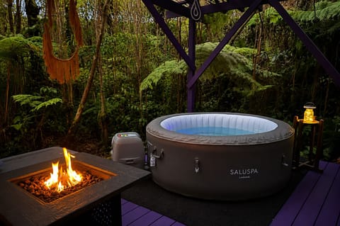 Hot tub available for additional fee.