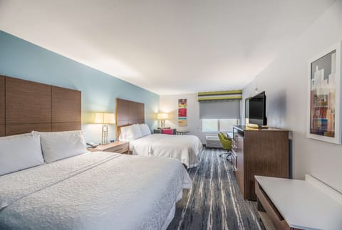 Two Queen Beds Non-Smoking | In-room safe, iron/ironing board, free cribs/infant beds