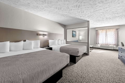 Suite, 2 Queen Beds, Non Smoking | In-room safe, individually decorated, individually furnished, desk