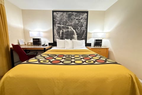 Desk, blackout drapes, iron/ironing board, rollaway beds