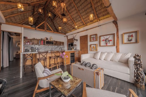 Luxury Cabin, Lake View | Private kitchen | Espresso maker, cookware/dishes/utensils