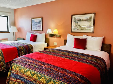 Room, 2 Queen Beds | Desk, iron/ironing board, free WiFi, bed sheets