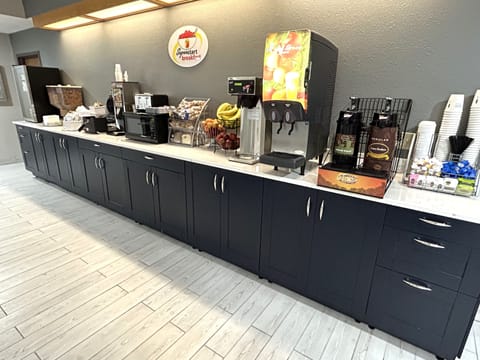 Free daily on-the-go breakfast