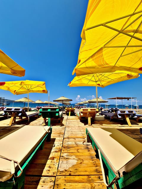 Private beach nearby, beach shuttle, sun loungers, beach umbrellas