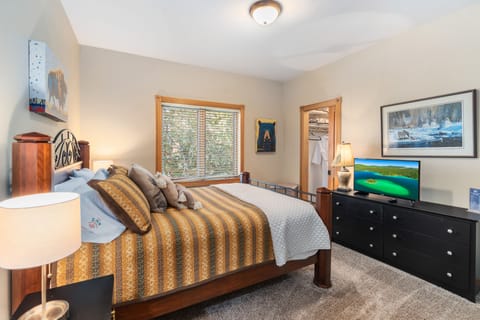 The Loft on Bigfork Bay | Egyptian cotton sheets, premium bedding, down comforters, pillowtop beds