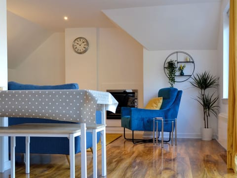 Bright and airy open plan living space | 3 Old Posting Stables, Gatehouse of Fleet, near Kirkcudbright