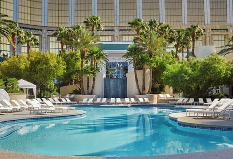 Seasonal outdoor pool, open 9 AM to 5:00 PM, cabanas (surcharge)