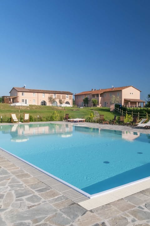 Seasonal outdoor pool, pool umbrellas, sun loungers