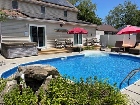 Relax with your own private pool and hot tub!