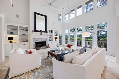 Amazing windows let in the natural light