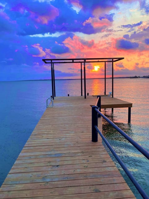 Sunrise from the dock 1