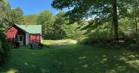 Nestled in the woods of Vermont with views of Owls Head Mountain.