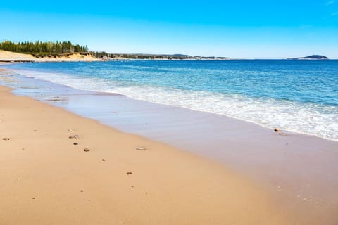 Private beach, fishing