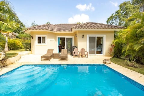 Pool View - Rear of Villa