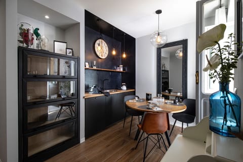 Shared fridge, microwave