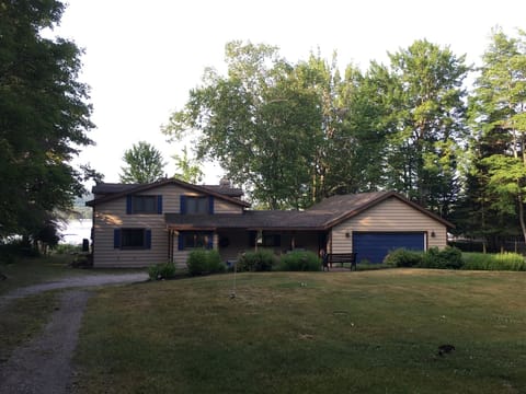 View from the driveway