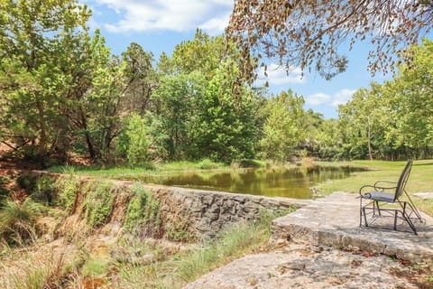 Beautiful creek running behind the home