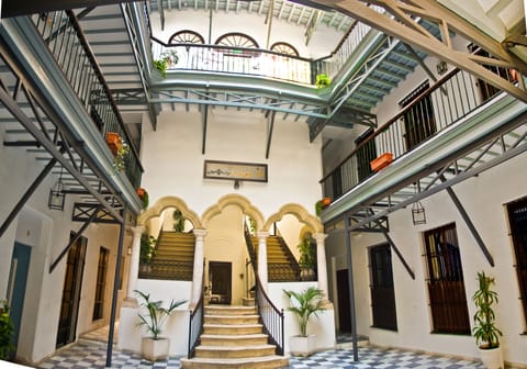 Interior entrance