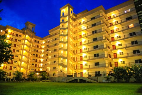 Front of property - evening/night