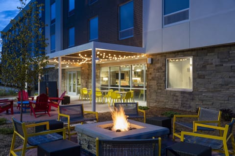 Front of property - evening/night