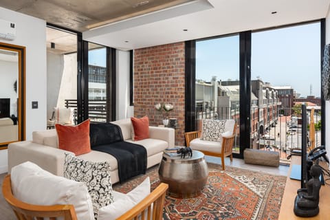 Luxury Apartment, 1 Bedroom | Living area | 32-inch flat-screen TV with satellite channels, TV