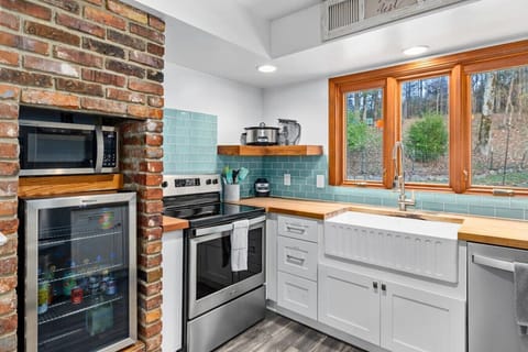 Wine cooler, microwave, oven