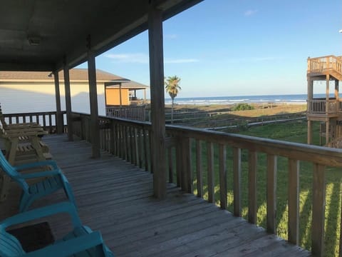 View from deck