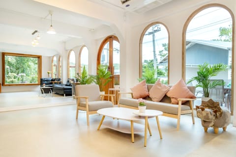 Lobby sitting area