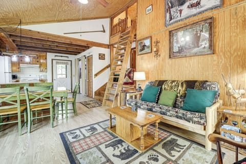 Whittier Vacation Rental | 2BR | 1BA | 832 Sq Ft | Stairs Required to Access