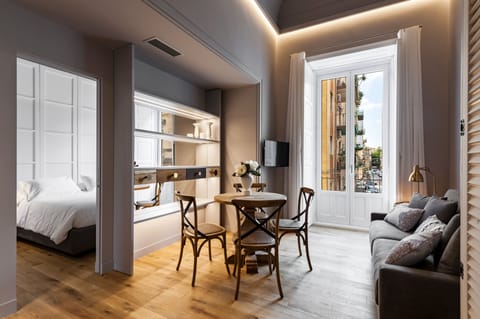 Standard Apartment, 1 Bedroom | Living area | Smart TV
