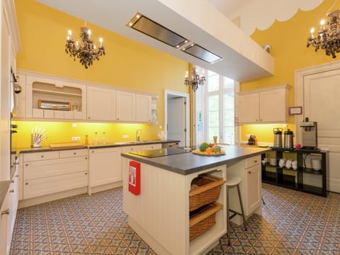 House | Private kitchen | Stovetop, highchair