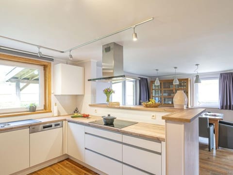 Villa | Private kitchen | Microwave, dishwasher, highchair, cookware/dishes/utensils