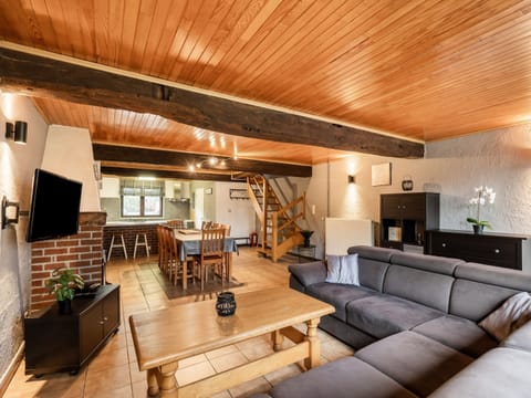 House | Living room | Fireplace