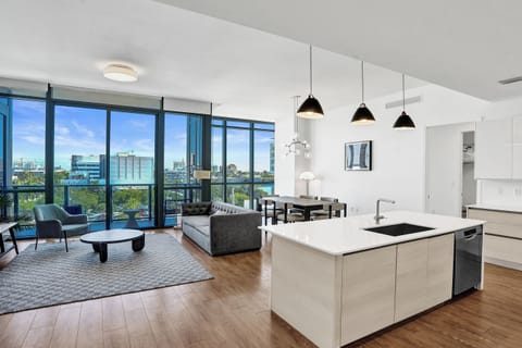 Gallery Apartment, 2 Bedrooms, Kitchen, City View | Interior