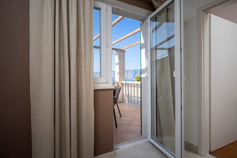 Sunny terrace on the first floor.