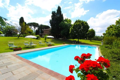 Cloud, Water, Flower, Sky, Plant, Property, Green, Swimming Pool, Tree, Azure