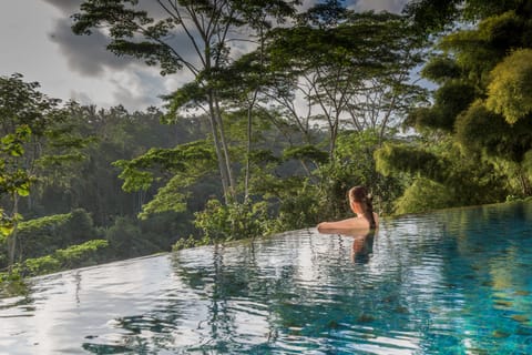 View from the infinity pool