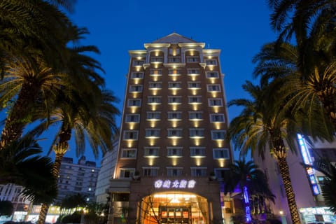 Front of property - evening/night