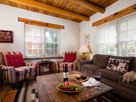 Large sunny living room