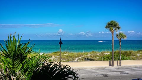 The view from your Balcony, each day serves up a new sky and coastal traffic.
