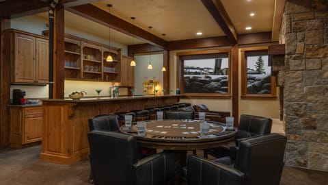 Game Room, Lower Level - Game table.