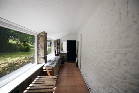 enclosed storage terrace