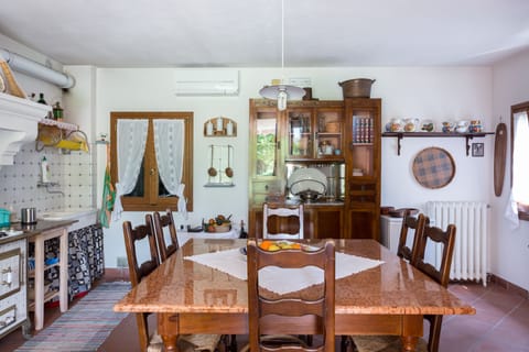 Villa, Terrace | Private kitchen | Shared fridge, microwave