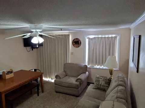 Living and dining area