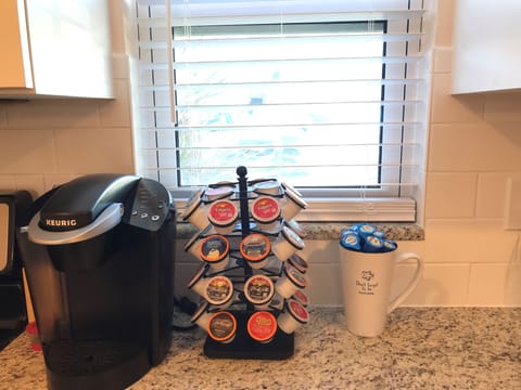Assortment of coffee to start your stay.