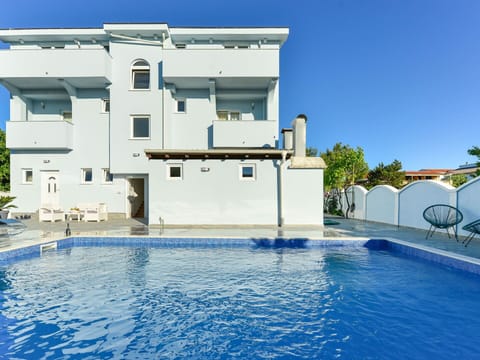 Water, Sky, Blue, Plant, Building, Swimming Pool, Shade, Window, Leisure, Composite Material