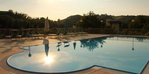 Seasonal outdoor pool