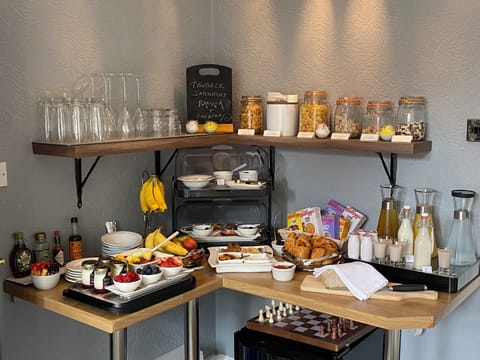 Desk, blackout drapes, iron/ironing board, free WiFi